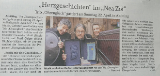 Zeitungsausschnitt